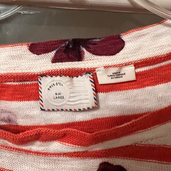 9H15-STCL Anthropologie Top - Picture 2 of 9